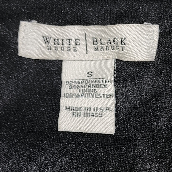 WHBM WHITE House Black Market Strapless floral Maxi Dress summer beach small - Picture 8 of 9